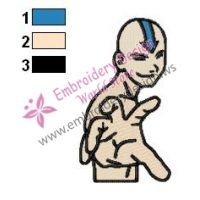 Avatar The Last Airbender Embroidery Design